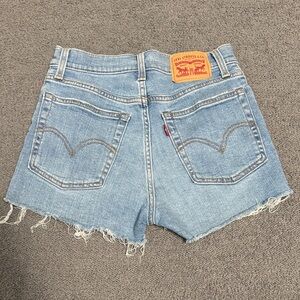 Levi's Light Blue Jean Shorts for Women